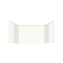 Transolid X3662-01 - Studio Solid Surface 36-in x 36-in Shower Wall Extension