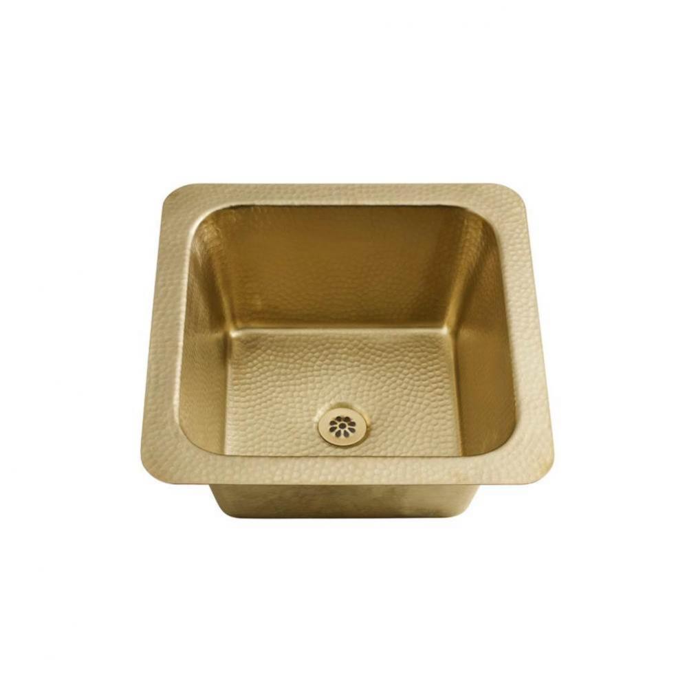 Tamayo Hammered Brass Kitchen Sink