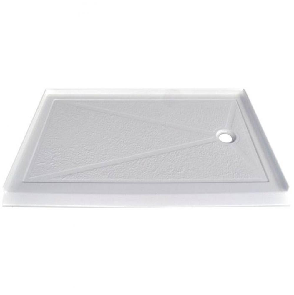 60 x 36 Barrier Free Shower Base - Single Threshold with Texured Bottom