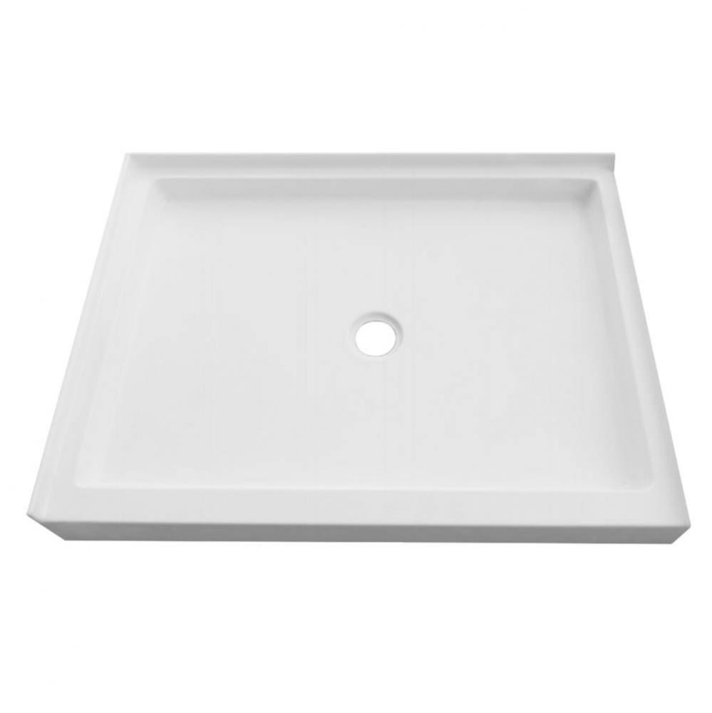 60 x 42 Double Threshold Shower Base Textured