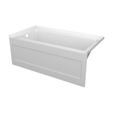 Valley Acrylic ESPACE6030SKLWHT - ESPACE tub 22'' skirt with pattern