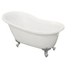 Valley Acrylic IMPERIAL170CFWHT - Imperial claw foot acrylic bath