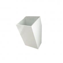 Valley Acrylic MIMI BASIN - Shila Stone Single Basin - Matte/Gloss Pearl White