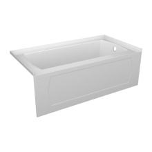 Valley Acrylic OVO6030SKRWHT - OVO tub 20'' skirt with pattern