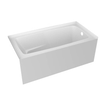 Valley Acrylic pSTARK6030SKRWHT - STARK tub 22'' plain skirt  /armrests