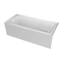 Valley Acrylic pSTARK7232SKLWHT - STARK tub 22'' plain skirt  /armrests