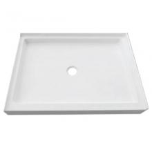Valley Acrylic SBDT7230L - Double Threshold - Left & Front - Showerbase 72 x