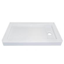 Valley Acrylic SBLDST4224RWHT - Shower Base For
