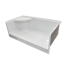 Valley Acrylic SBWSOD6042RWHT - Shower Base With