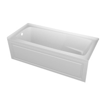 Valley Acrylic STARK7232SKLWHT - STARK tub 22'' skirt with pattern /armrests