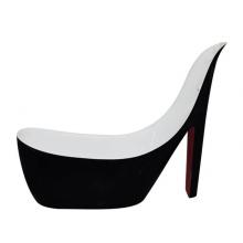 Valley Acrylic Stiletto (VA6217) Black-VAA - 80 x 31 free standing