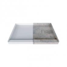 Valley Acrylic TMSBSTLD3032L - Tile Me Linear Single Threshold  Shower