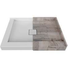 Valley Acrylic TMSBDTCD7248-CTR-SHS - TMSBDTCD7248-CTR-SHS Plumbing Shower Bases