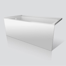 Valley Acrylic pSPACE5432SKLWHT - PSPACE tub 22'' plain skirt