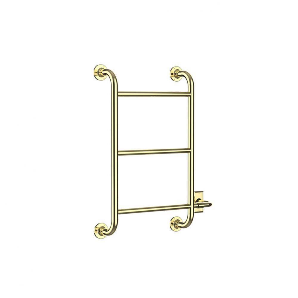 European Classics Custom Towel Dryer - Electric Only - Polished Brass