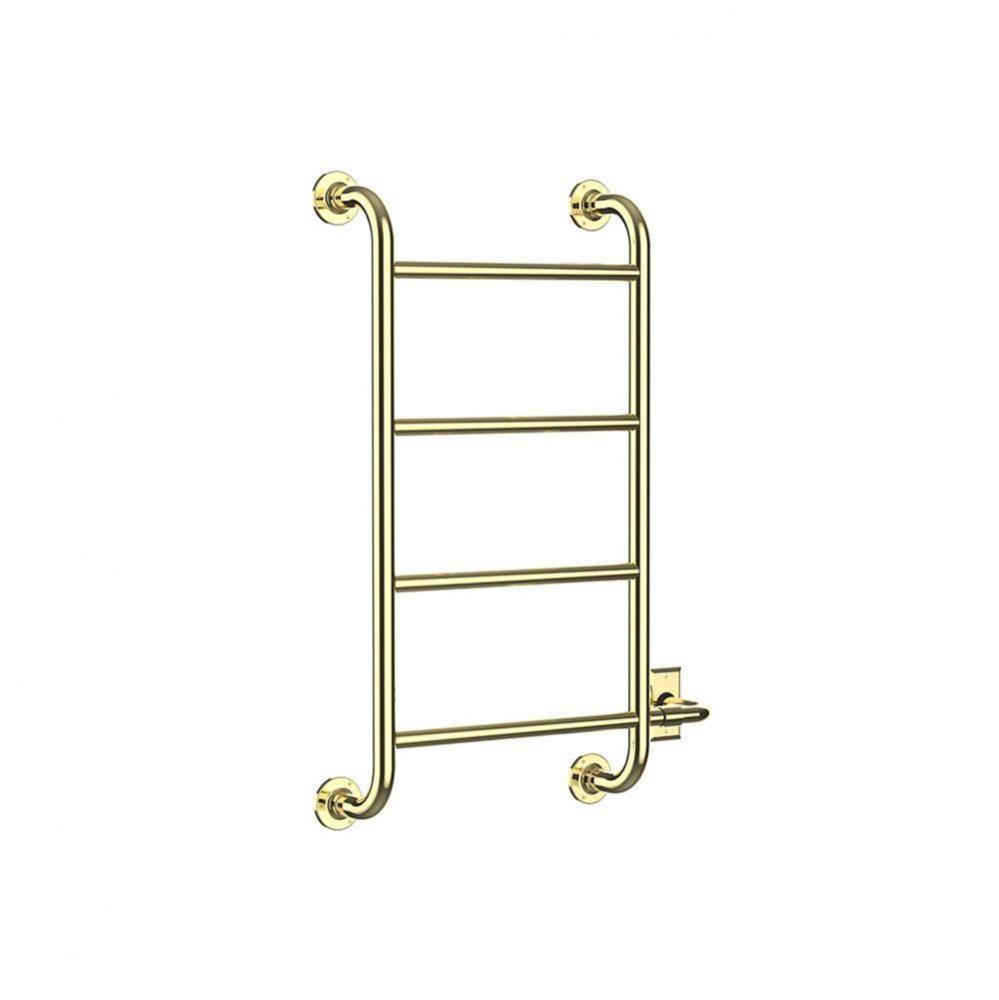 European Classics Custom Towel Dryer - Electric Only - Polished Brass