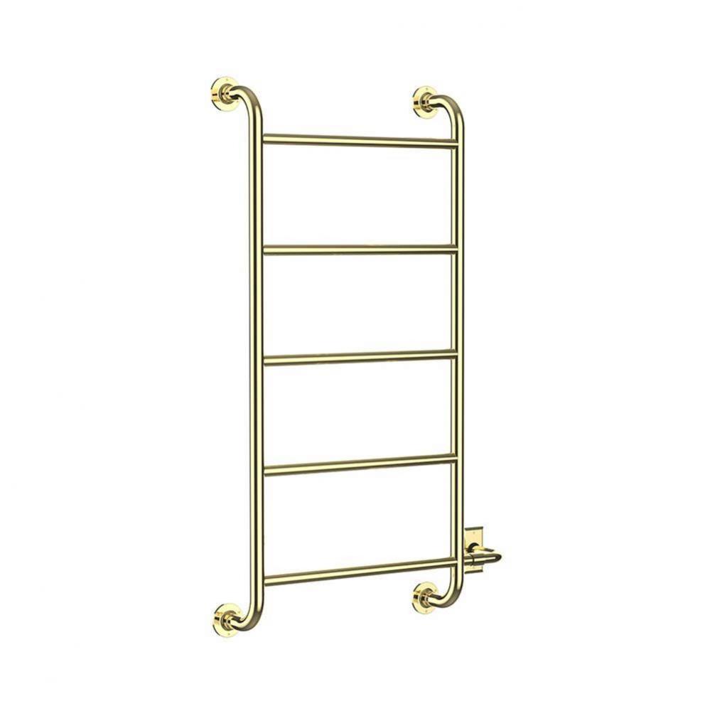 European Classics Custom Towel Dryer - Electric Only - Polished Brass