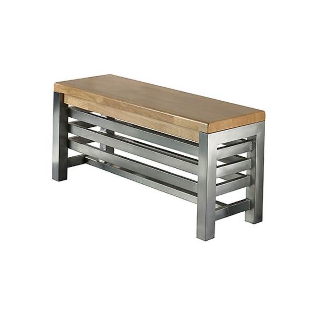 NOA STAINLESS BENCH-FLAT
