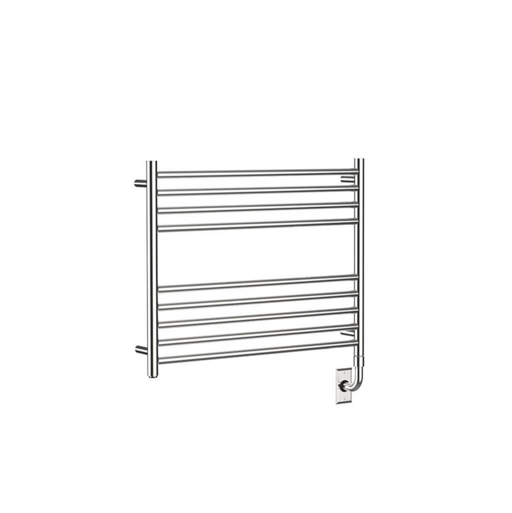 European Classics Stock Towel Dryer - Electric Only - Polished Stainless Steel