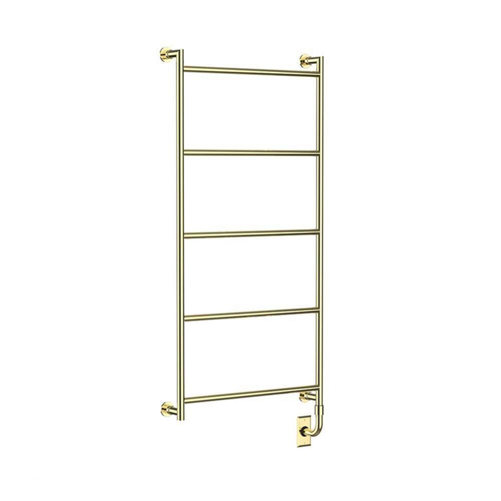 European Classics Custom Mitre Towel Dryer - Electric Only - Polished Brass