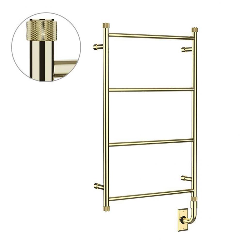 European Classics Custom Towel Dryer - Electric Only - Polished Brass