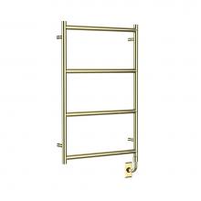 Vogue EUC1 36x24x4-4 BAR-Polished Brass - European Classics Custom Towel Dryer - Electric Only - Polished Brass