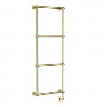 Vogue ENC1 (LG) 60x24x5-4BAR-Polished Brass - Limited Edition Towel Dryer - Electric Only - Polished Copper