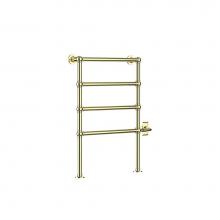 Vogue ENC2 (LG) 36x24x5-4BAR-Polished Brass - Limited Edition Towel Dryer - Electric Only - Polished Copper