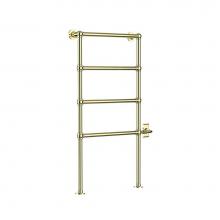 Vogue ENC2 (LG) 48x24x5-4BAR-Polished Brass - Limited Edition Towel Dryer - Electric Only - Polished Copper