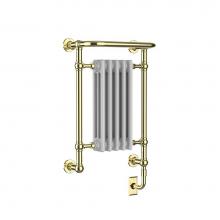 Vogue ENC3 (LG) 29x20x10-Polished Brass - Limited Edition Towel Dryer - Electric Only - Polished Copper