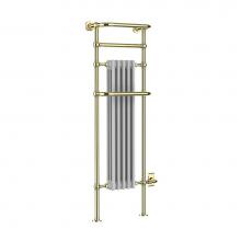 Vogue ENC6 (LG) 60x20x10-Polished Brass - Limited Edition Towel Dryer - Electric Only - Polished Copper