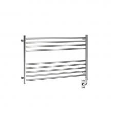 Vogue EU3 23.6x39.4x3.9-Polished Stainless Steel - European Classics Stock Towel Dryer - Electric Only - Polished Stainless Steel