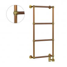 Vogue FITZ-HERBERT 48x24x6 1/4-Polished Copper - Limited Edition Towel Dryer - Electric Only - Polished Copper