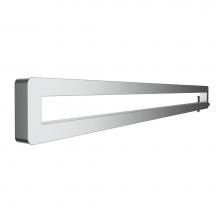 Vogue HARRIS 60x5 1/2x3 1/2-Brushed Stainless Steel - Limited Edition Towel Dryer - Electric Only - Polished Copper