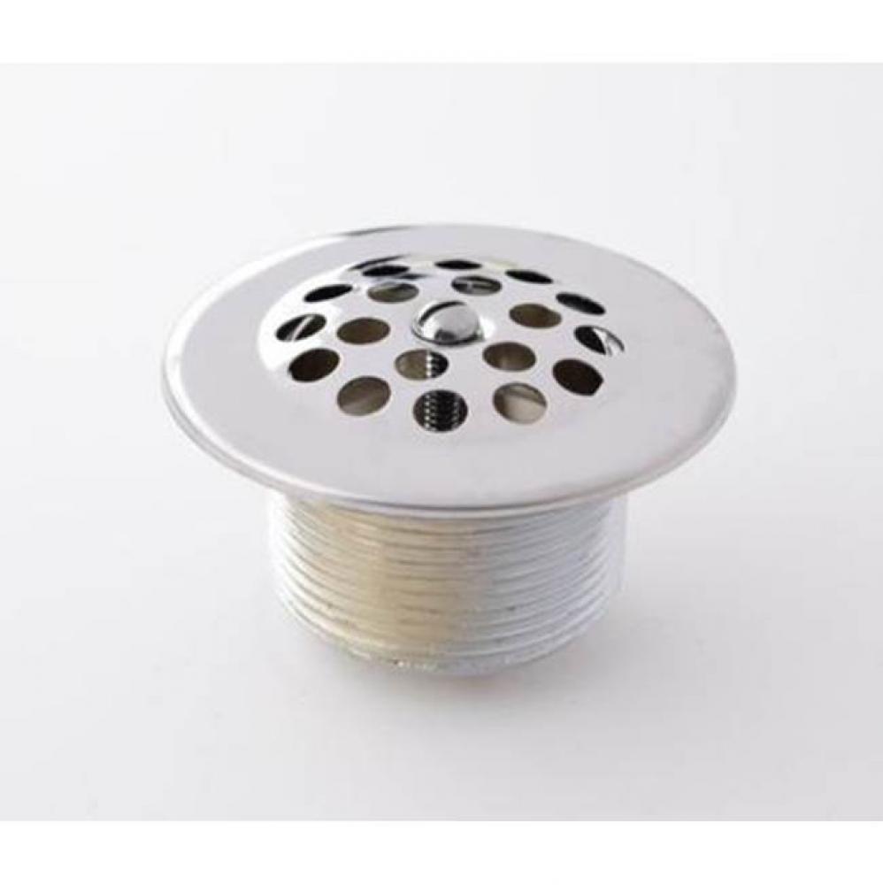 Trip Lever Dome Strainer Cover With Screw No Strainer Body Chrome Plated