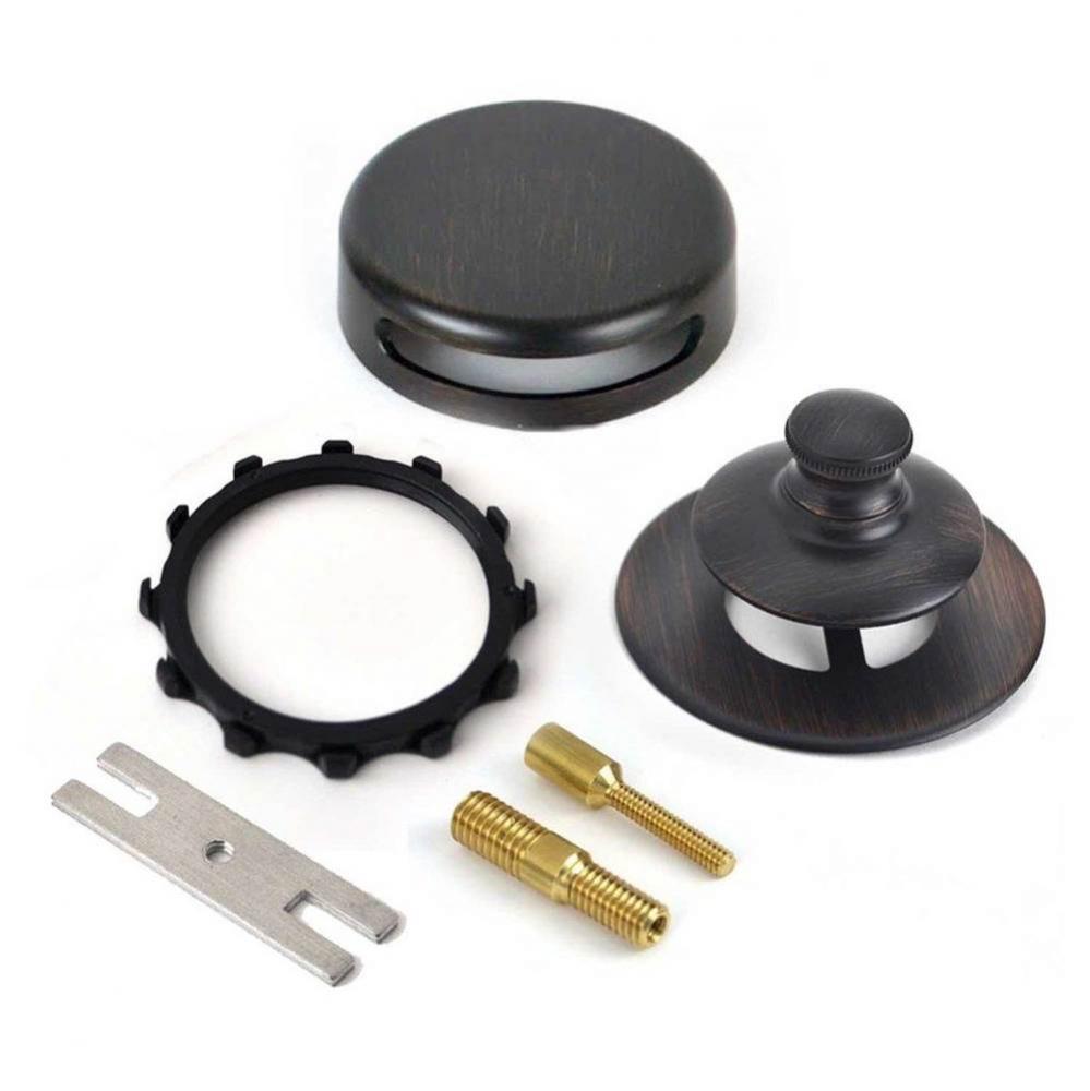 Universal Nufit Innov Pp Trim Kit - 3/8-5/16 Brs Adptr Pin Rubbed Bronze 3/8-5/16 And No.10-24 Ada