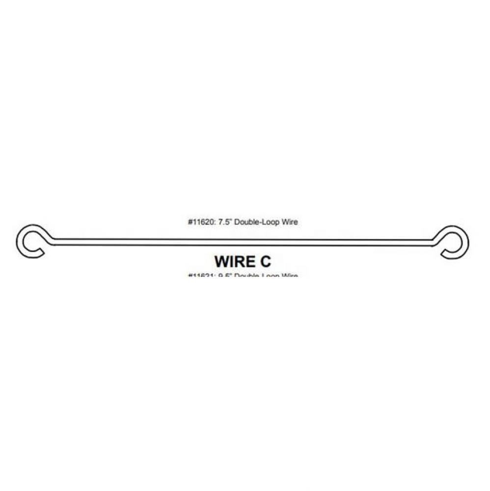 Double-Loop Wire - 9 1/2-In