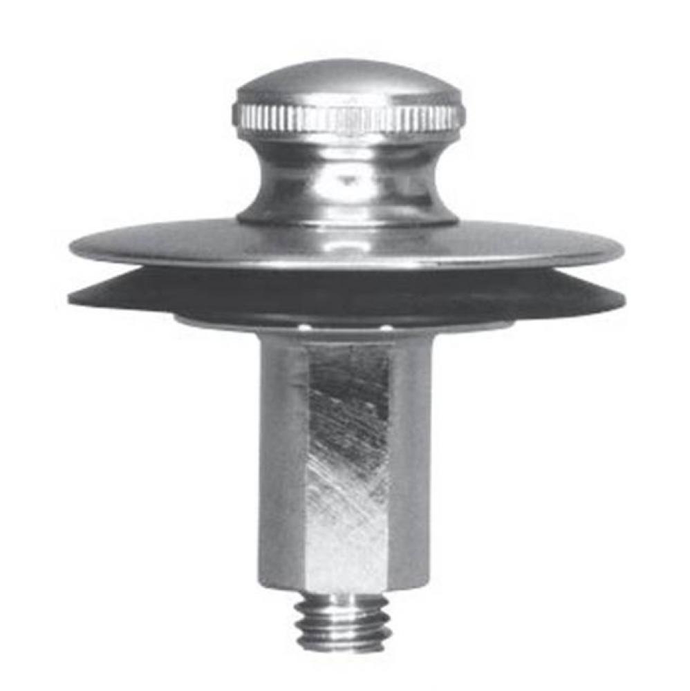 Push Pull Replacement Stopper With 1/4-20 Pin Chrome Plated Carded