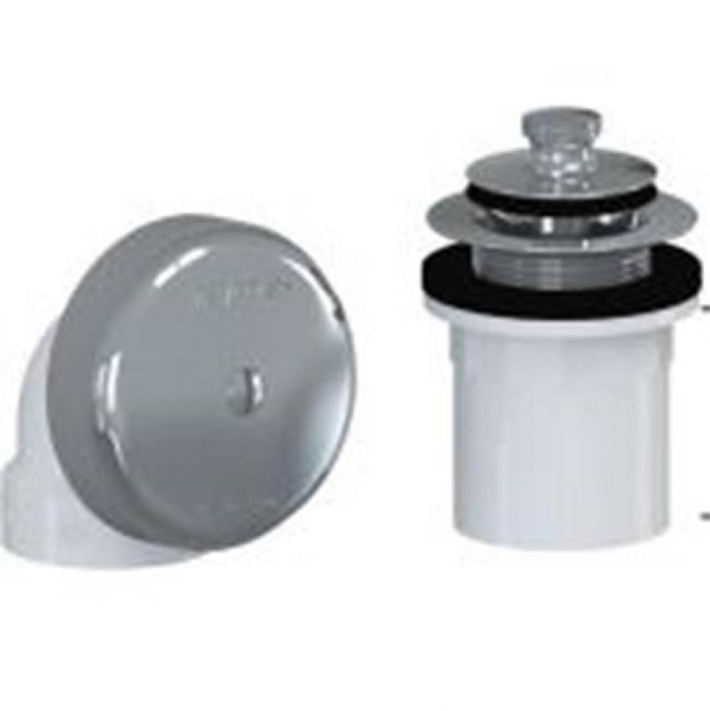 Lift And Turn Half Kit W/Hub Adapter Sch 40 Pvc Chrome Plated No.11575 And No.11594 Test Plugs