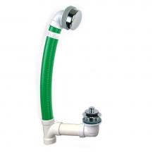 Watco Manufacturing FLEX924-PP-PVC-BO - Flex924 Push Pull Flexible Pvc W/Sch 40 Sanitary Tee De Pvc Bone