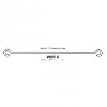 Watco Manufacturing 11621 - Double-Loop Wire - 9 1/2-In