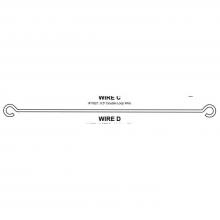 Watco Manufacturing 11623 - Double-Loop Wire - 11.375''