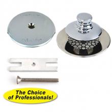 Watco Manufacturing 4870N-PP-PB-G - Universal Nufit Pp Trim Kit - Polished Brass ''Pvd'' Grid Strainer