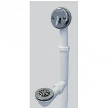 Watco Manufacturing 600-SL-PVC-BS - Slip Lock Trip Lever Bath Waste For Tubs To 16-In Sch 40 Pvc Biscuit