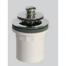 Watco Manufacturing 610-LT-ABS-WH - Lift And Turn Tub Closure W/Hub Adapter Sch 40 Abs White