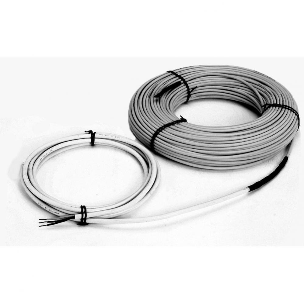 Snow Melting Cable,209''L'', 16.4'' cold lead, 12 W/ft, twin-conduct