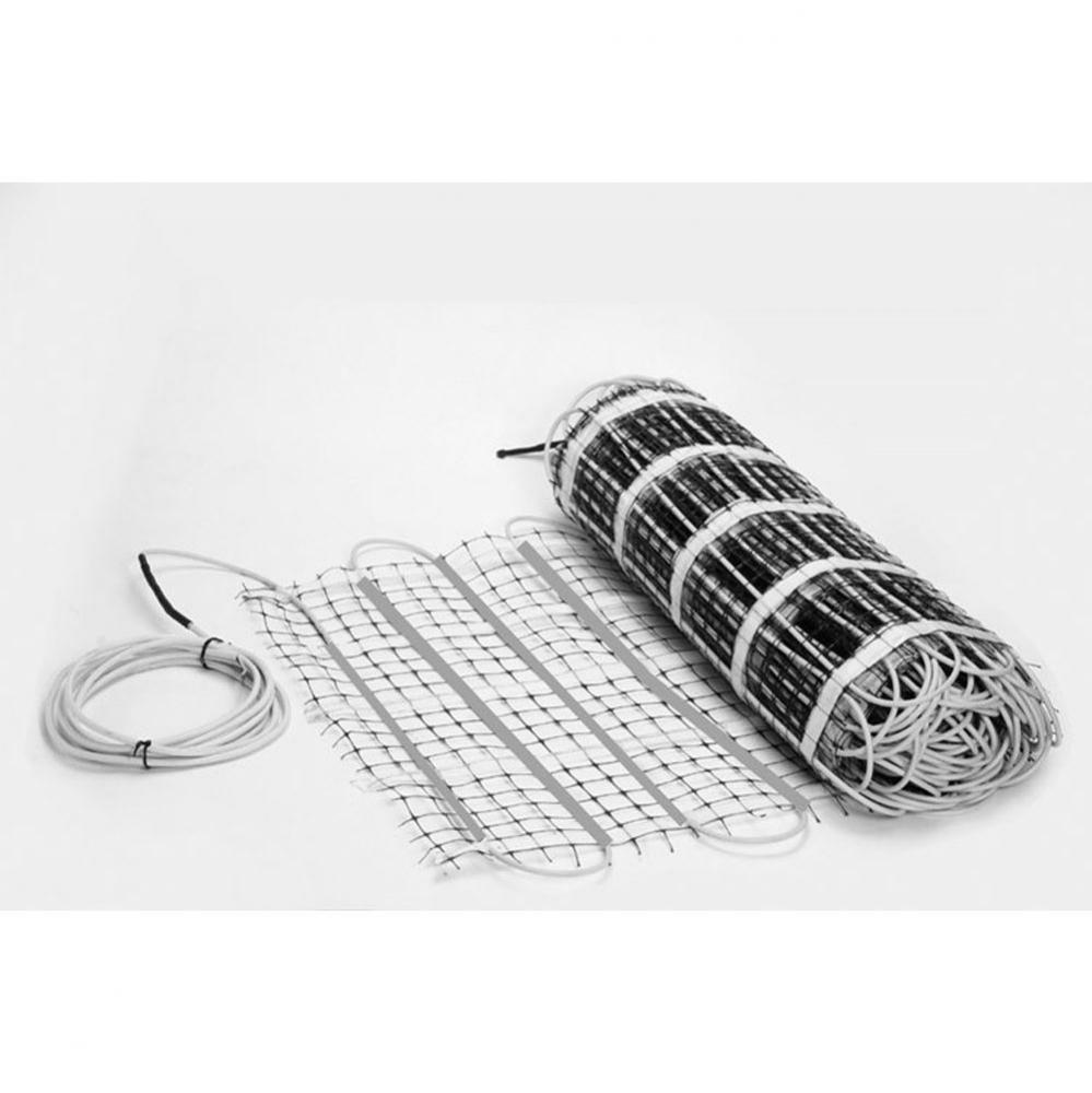 Snow Melting Mats, 3'' cable spacing, 50W per sq ft, 16.4'' cold lead, twin-co