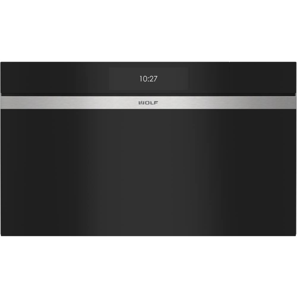 30'' M Series Contemporary Handleless Convection Steam Oven - Plum