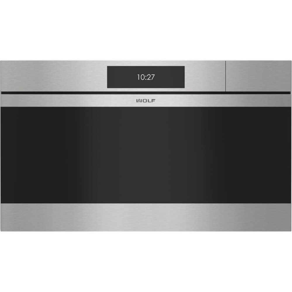 30'' M Series Contemporary Stainless Steel Handleless Convection Steam