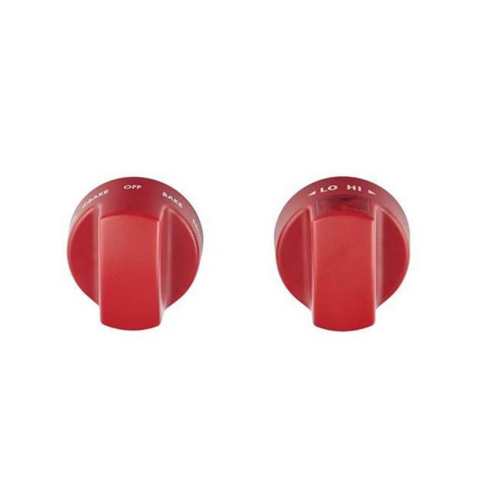 Red Knob Kit, Induction Range (Full Price Accessory)